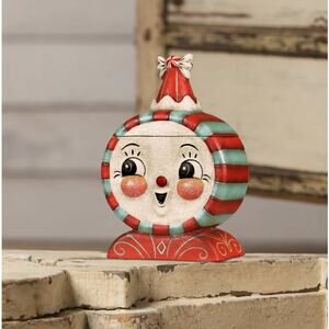 Bethany Lowe Johanna Parker Laughing Merrymint Candy Box Christmas Peppermint